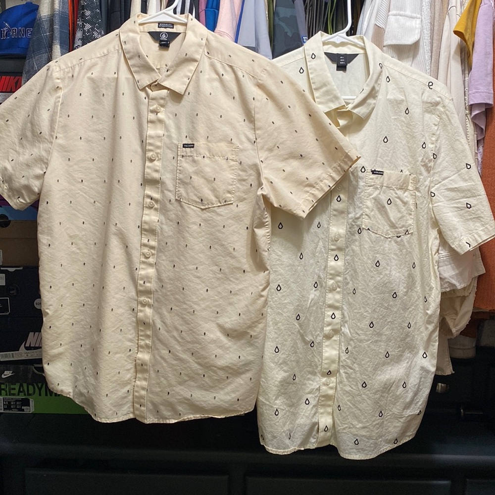 Volcom short sleeve button ups